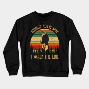 Johnny Cash Classic Chronicles Crewneck Sweatshirt